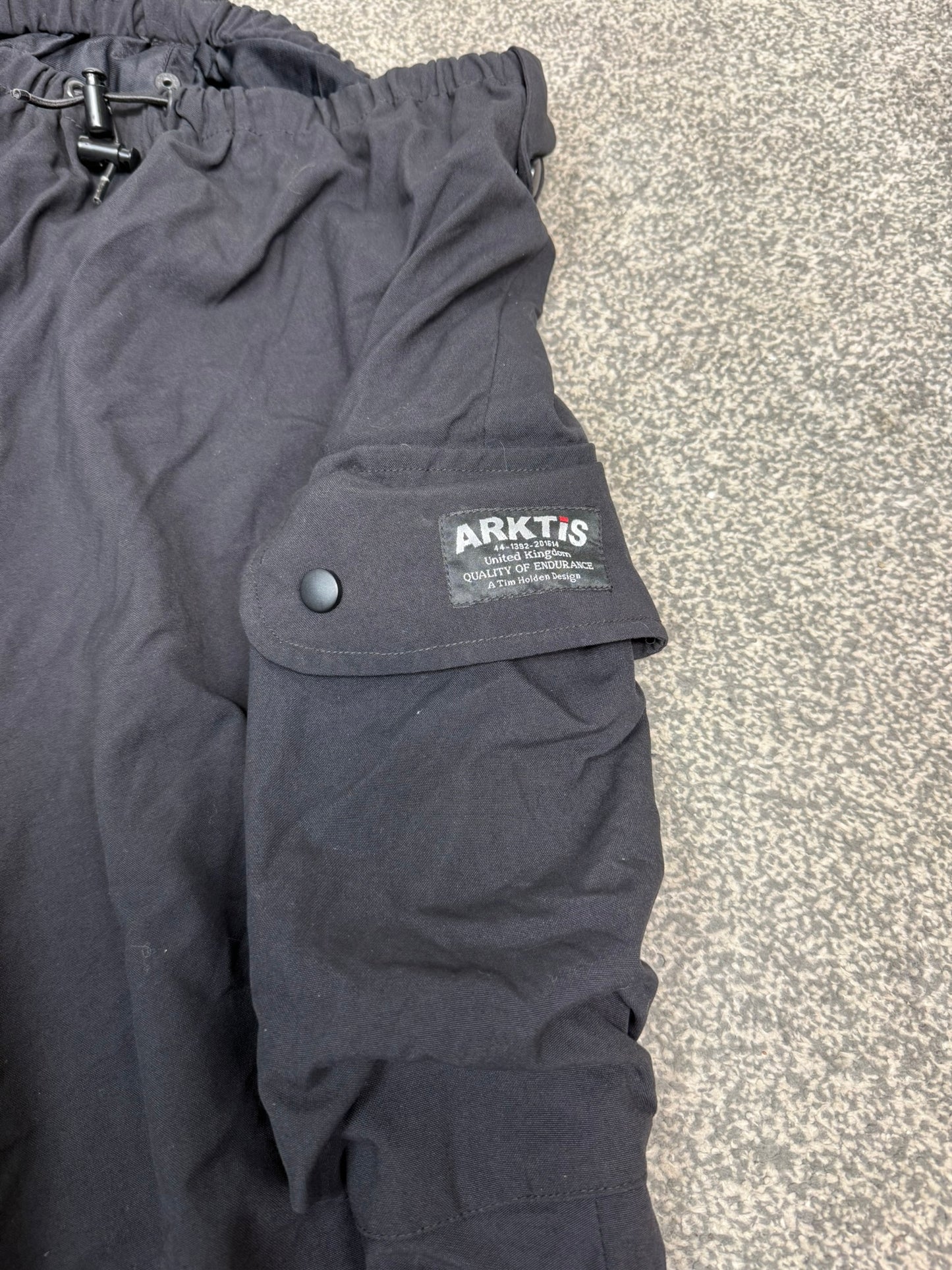 Arktis Ex Police Waterproof Trousers Cargo Trousers Dog Handler Hiking Security Outdoors - LARGE