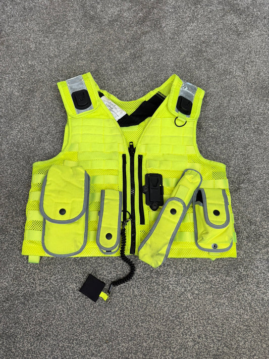 Ex Police Safariland Molle Vest Hi-Vis Tactical Utility Security Vest MED