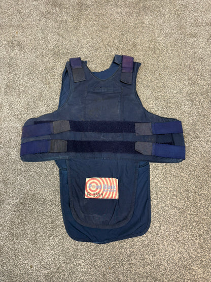 Ex Police Point Blank Kevlar Body Armour WITH Inserts Collector Display
