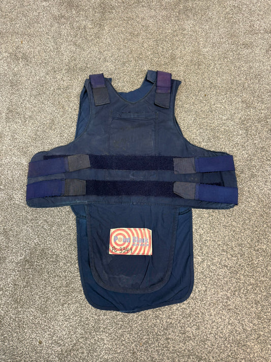 Ex Police Point Blank Kevlar Body Armour WITH Inserts Collector Display