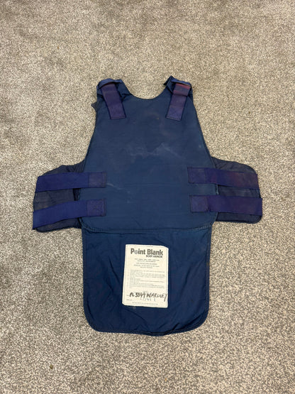 Ex Police Point Blank Kevlar Body Armour WITH Inserts Collector Display