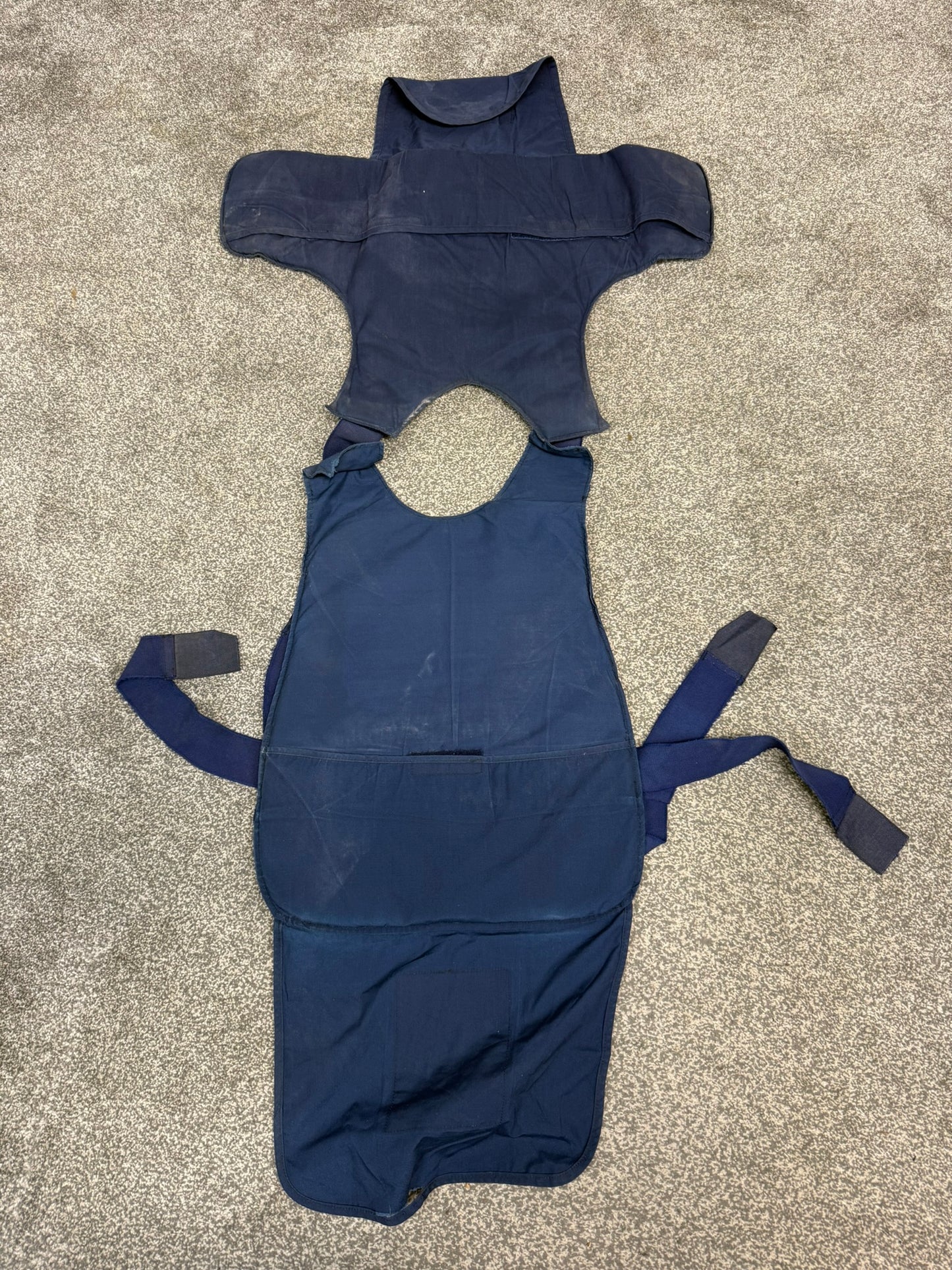 Ex Police Point Blank Kevlar Body Armour WITH Inserts Collector Display