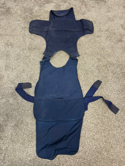 Ex Police Point Blank Kevlar Body Armour WITH Inserts Collector Display