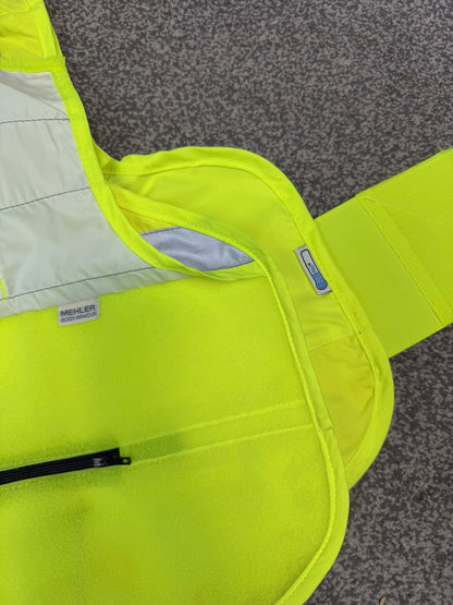 Mehler Ex Police Body Armour COVER Hi Vis Security Riding TV Film Uniform - LARGE
