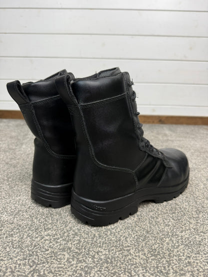 Magnum Elite Shield Met Black Leather Combat Boots UK 10 Ex Police Security Work