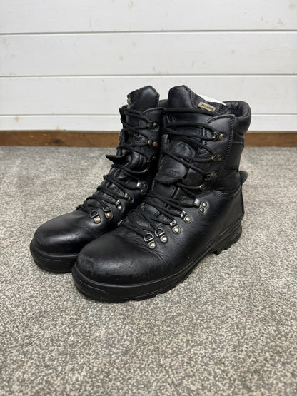 Altberg Peacekeeper P3 VS Black Leather Waterproof Combat Boots Size UK 9