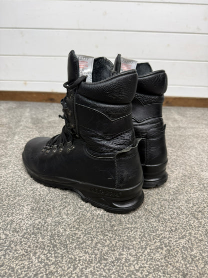 Altberg Peacekeeper P3 VS Black Leather Waterproof Combat Boots Size UK 9
