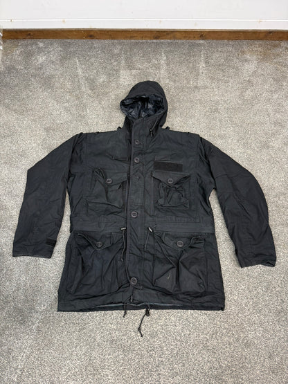 Ex Police Arktis Black B110 Combat Smock SAS Special Forces Field Jacket - X Large