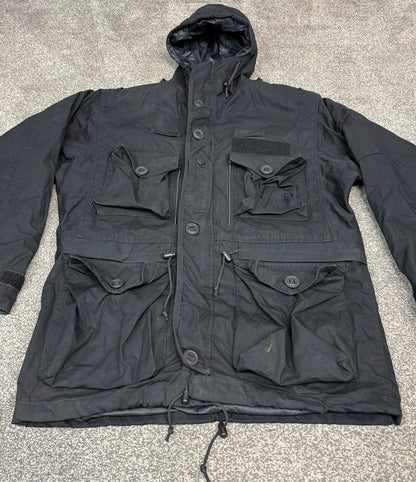 Ex Police Arktis Black B110 Combat Smock SAS Special Forces Field Jacket - X Large