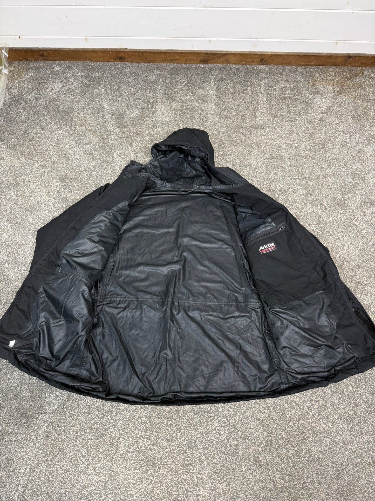 Ex Police Arktis Black B110 Combat Smock SAS Special Forces Field Jacket - X Large