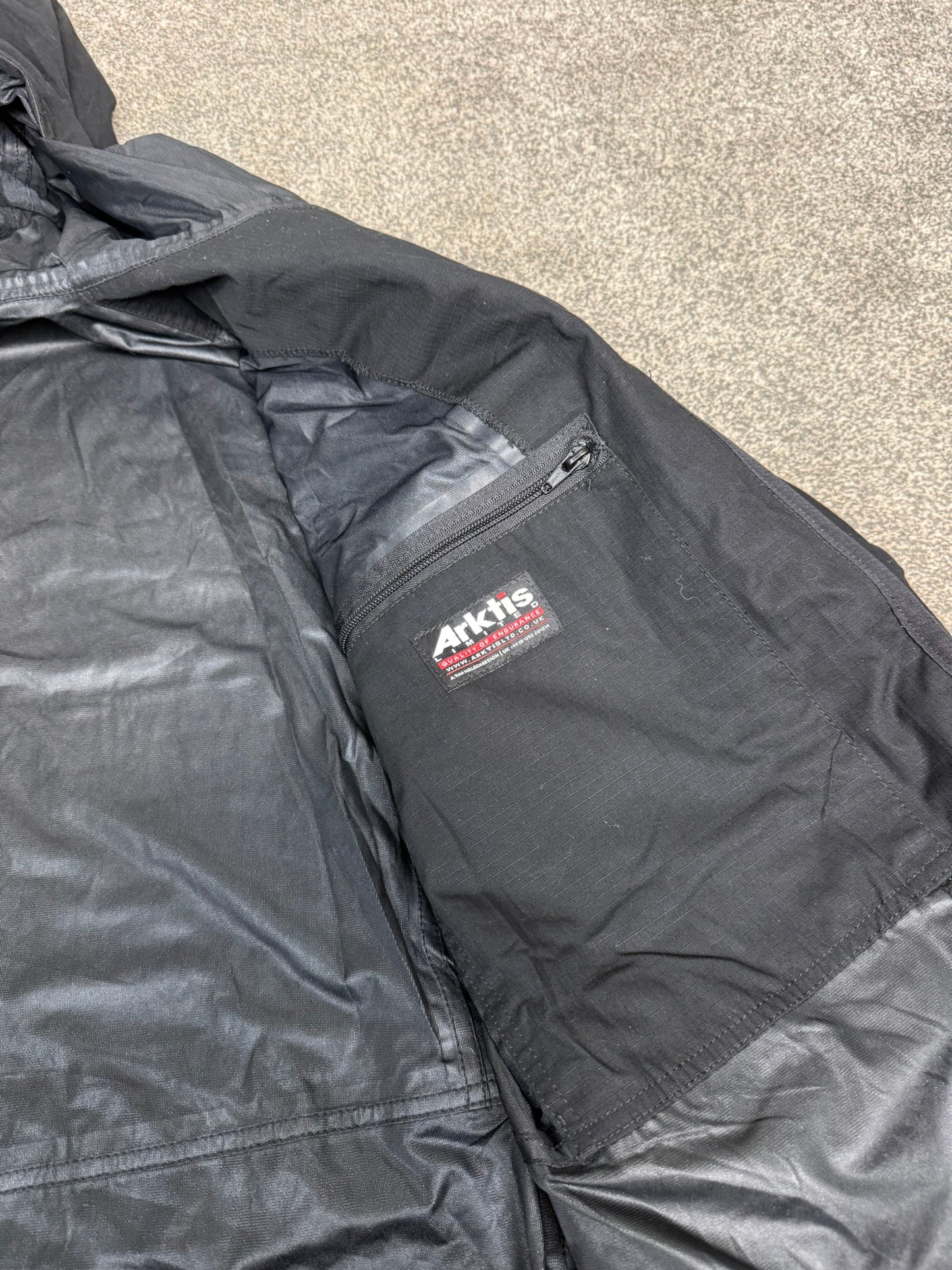 Ex Police Arktis Black B110 Combat Smock SAS Special Forces Field Jacket - X Large