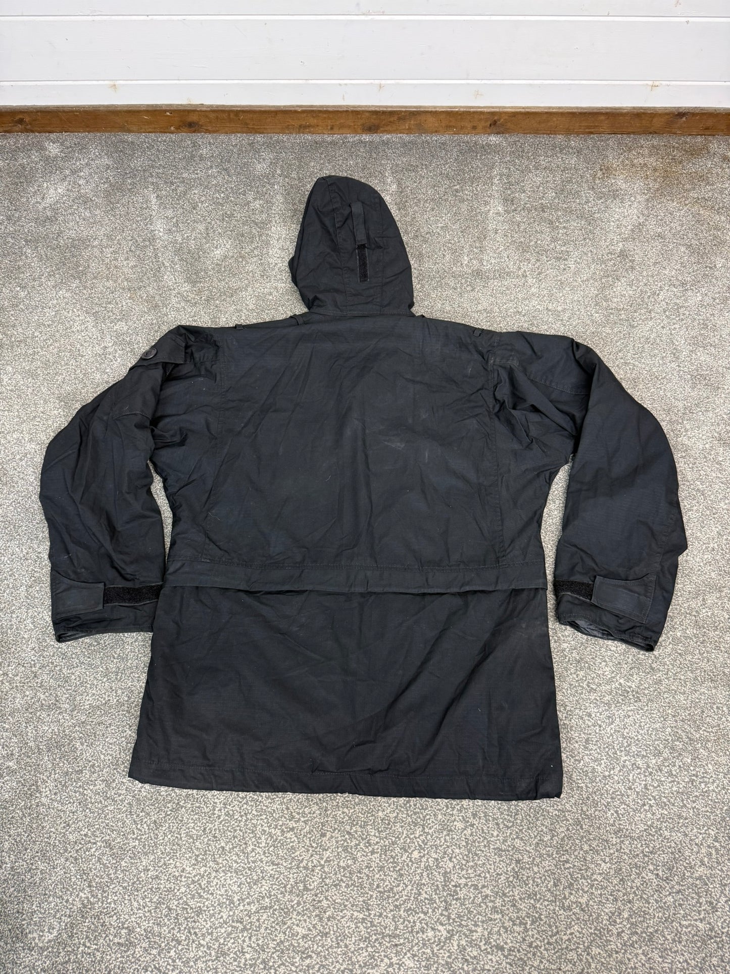 Ex Police Arktis Black B110 Combat Smock SAS Special Forces Field Jacket - X Large