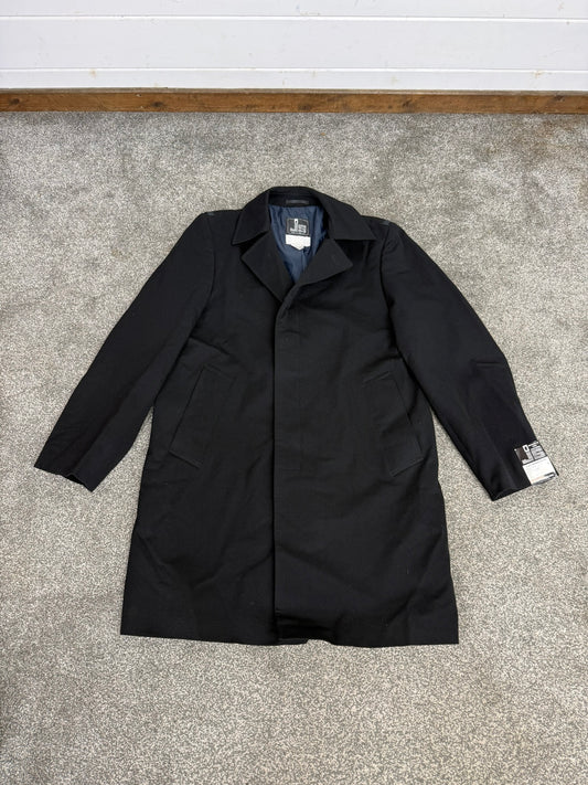 Unissued Ex Police J+S Rainwear Overcoat 39" Chest VGC Trench Coat Long Coat