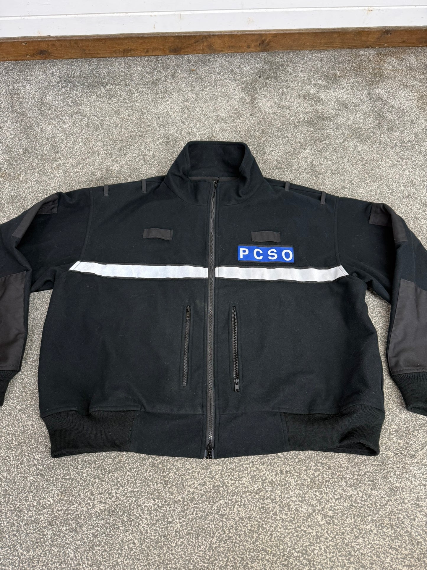 Badged PCSO Black Tornado Fleece Collectible Film TV Uniform