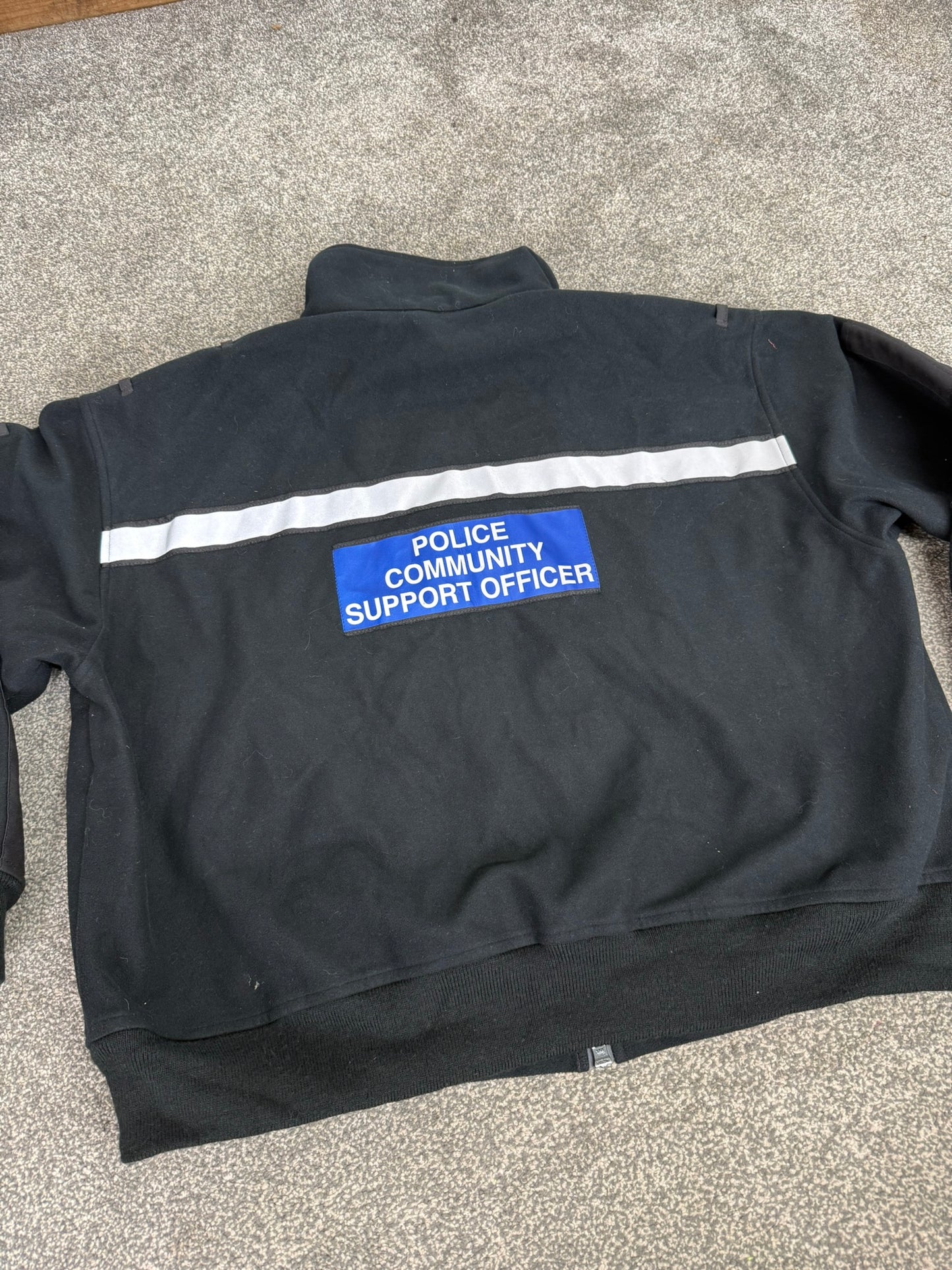 Badged PCSO Black Tornado Fleece Collectible Film TV Uniform