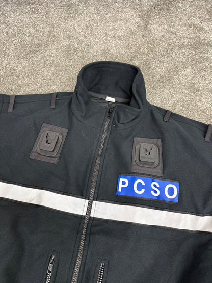 Badged PCSO Black Tornado Fleece Collectible Film TV Uniform