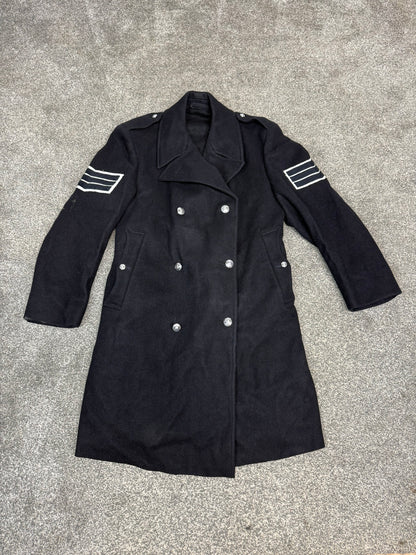 Vintage Essex Constabulary Heavy Wool Trench Coat Long Greatcoat MEDIUM Collector Display