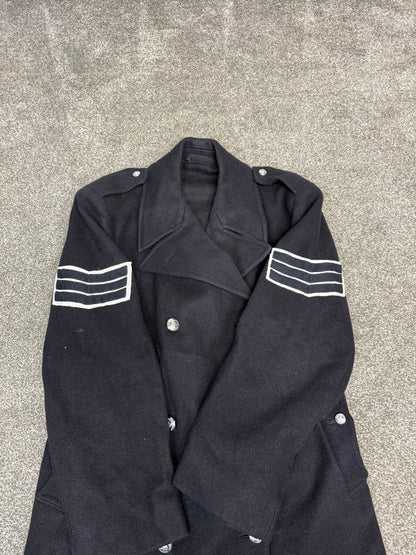Vintage Essex Constabulary Heavy Wool Trench Coat Long Greatcoat MEDIUM Collector Display