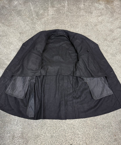 Vintage Essex Constabulary Heavy Wool Trench Coat Long Greatcoat MEDIUM Collector Display