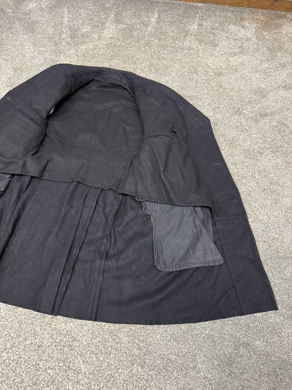 Vintage Essex Constabulary Heavy Wool Trench Coat Long Greatcoat MEDIUM Collector Display