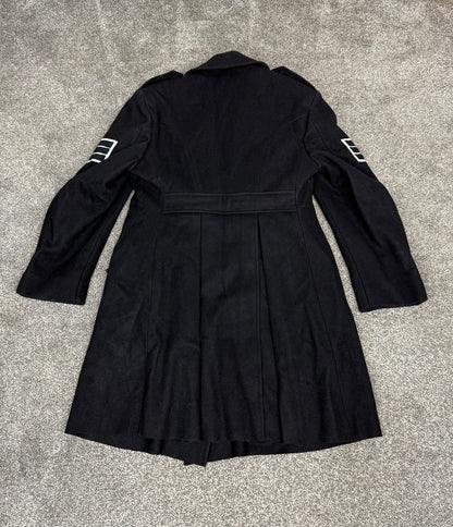 Vintage Essex Constabulary Heavy Wool Trench Coat Long Greatcoat MEDIUM Collector Display