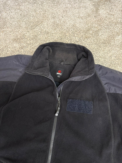 Keela Genesis Black Fleece Waterproof Windproof Jacket Ex Police Security