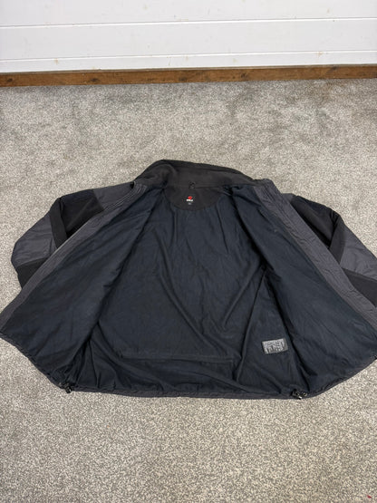 Keela Genesis Black Fleece Waterproof Windproof Jacket Ex Police Security