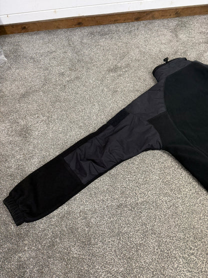Keela Genesis Black Fleece Waterproof Windproof Jacket Ex Police Security