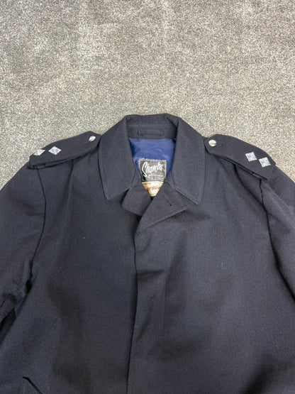 Ex Essex Police Vintage Samba Wool Overcoat 42" Trench Coat Long Coat