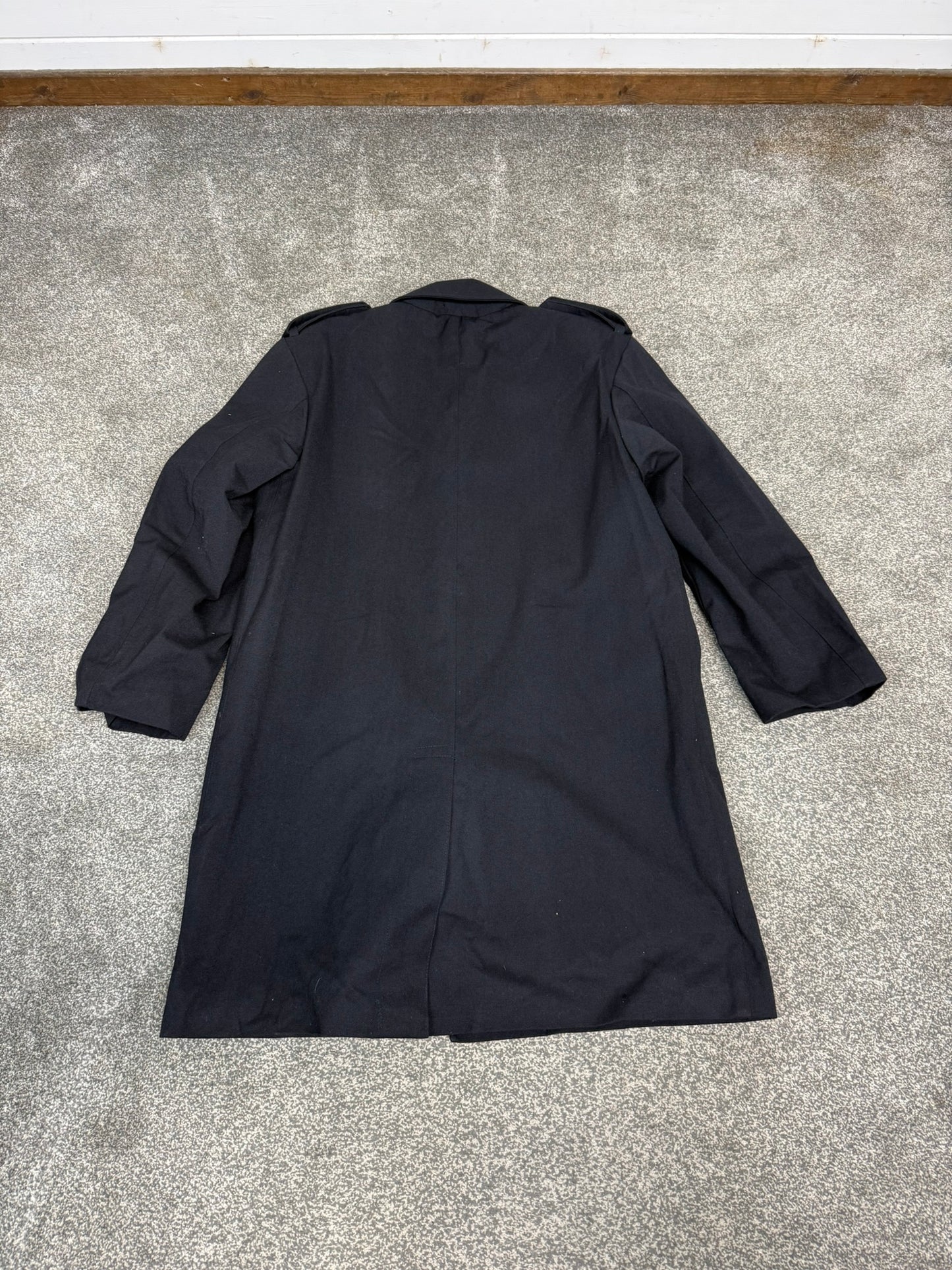 Ex Essex Police Vintage Samba Wool Overcoat 42" Trench Coat Long Coat