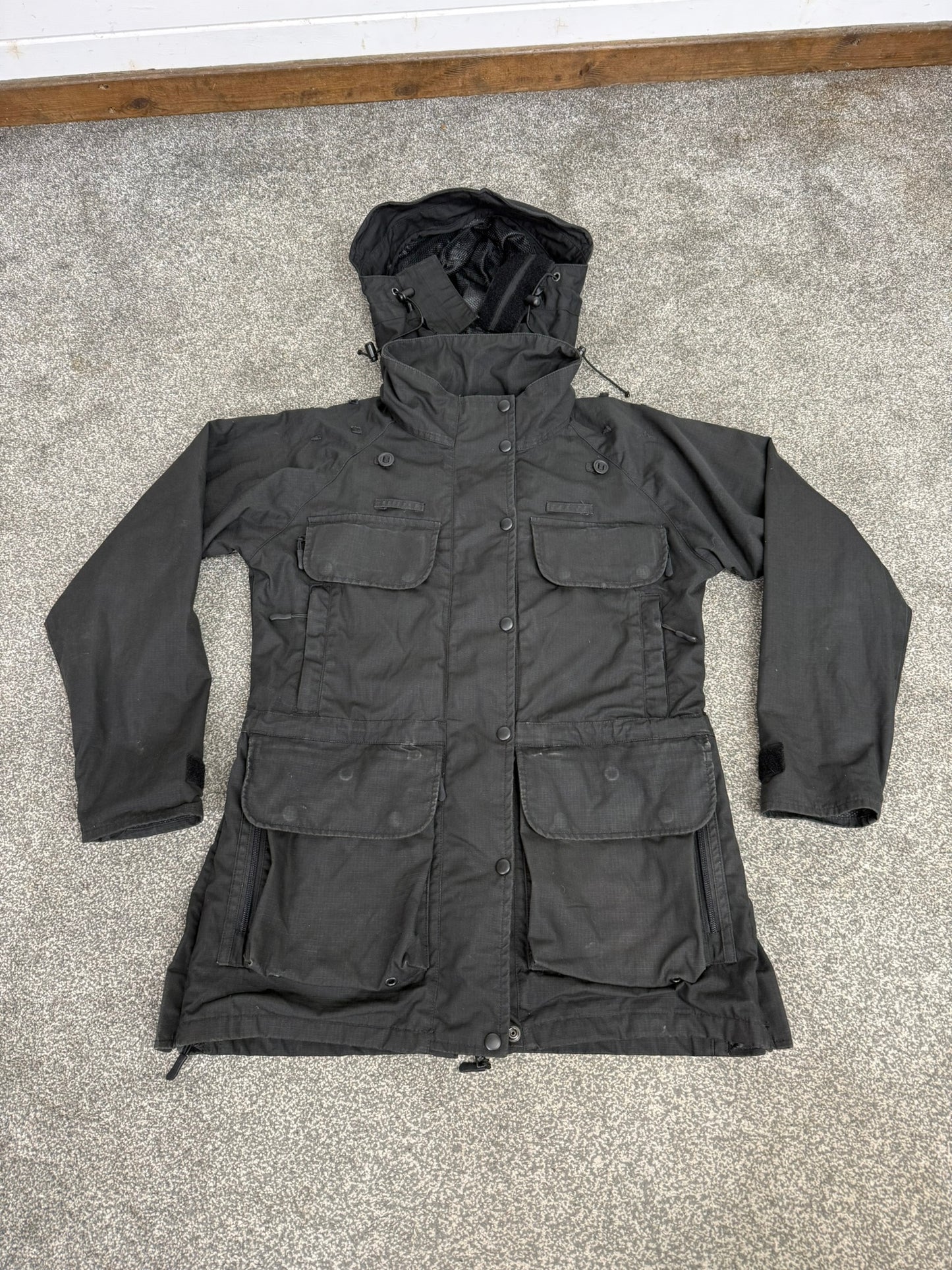 Arktis Avenger Jacket Smock B315 Ripstop Waterproof Black Ex Police Security