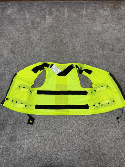 Ex Police Safariland Hi-Vis MOLLE Vest Tactical Security Vest MEDIUM - VGC