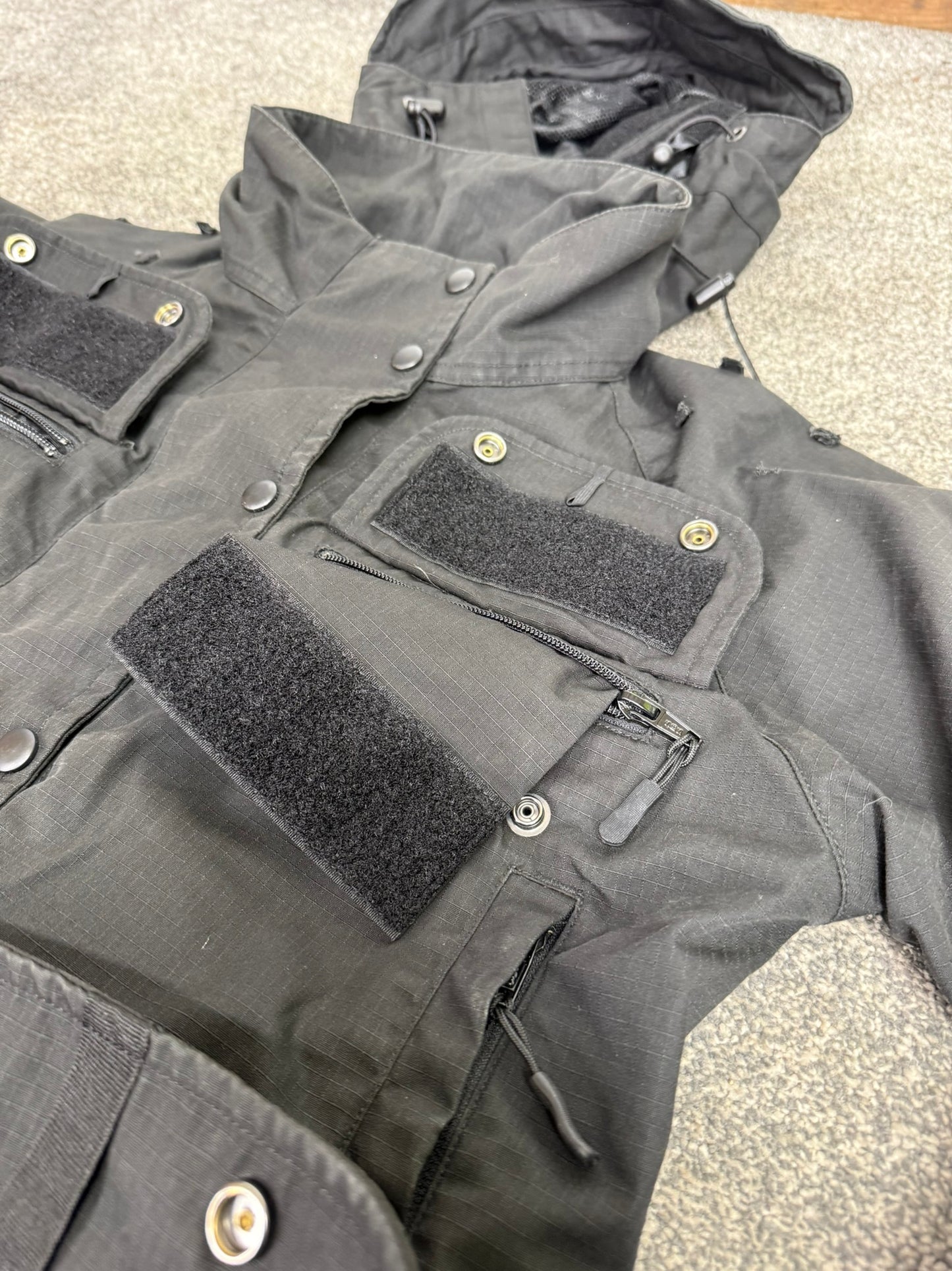 Arktis Avenger Jacket Smock B315 Ripstop Waterproof Black Ex Police Security