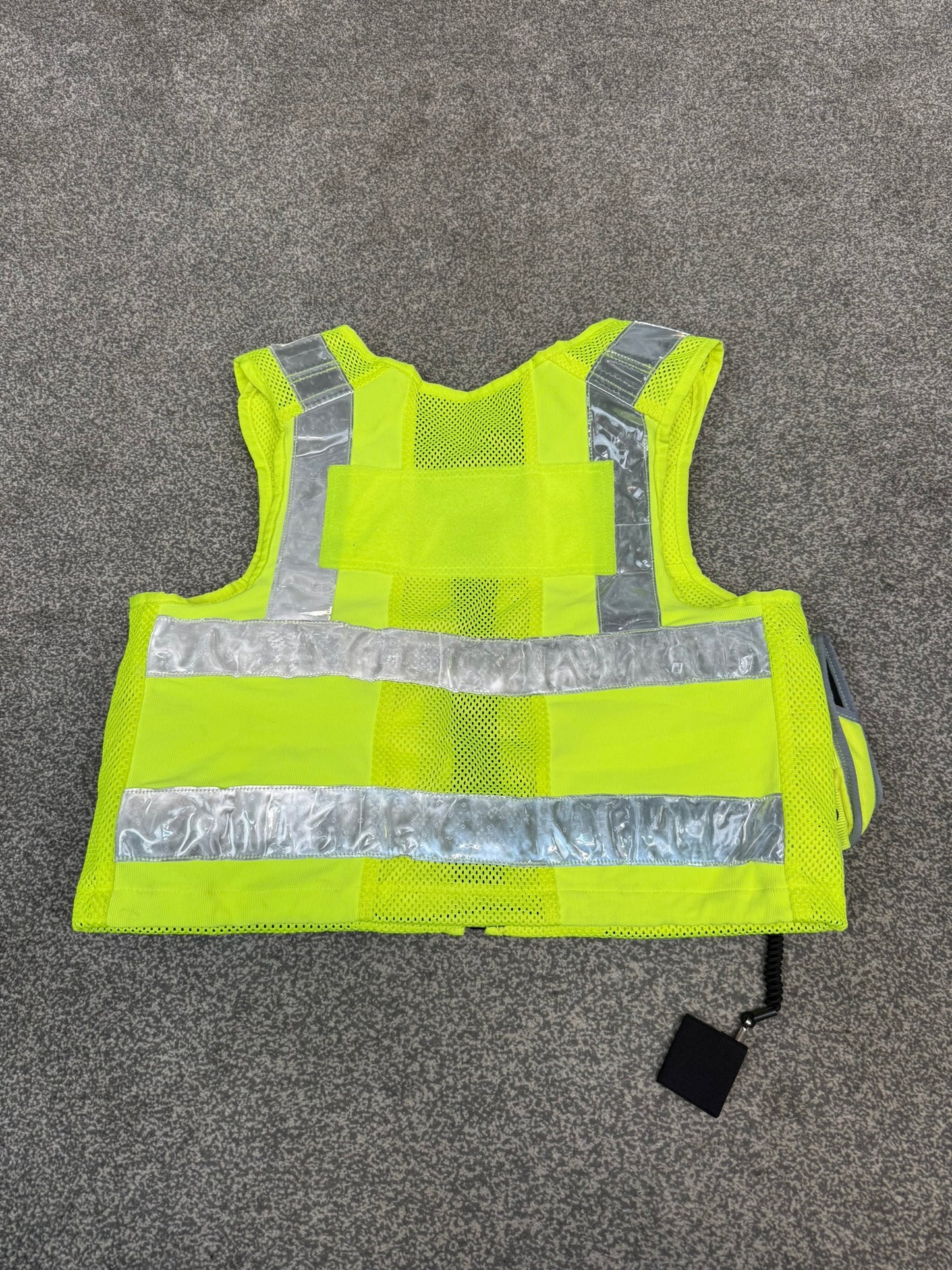 Ex Police Safariland Hi-Vis MOLLE Vest Tactical Security Vest MEDIUM - VGC