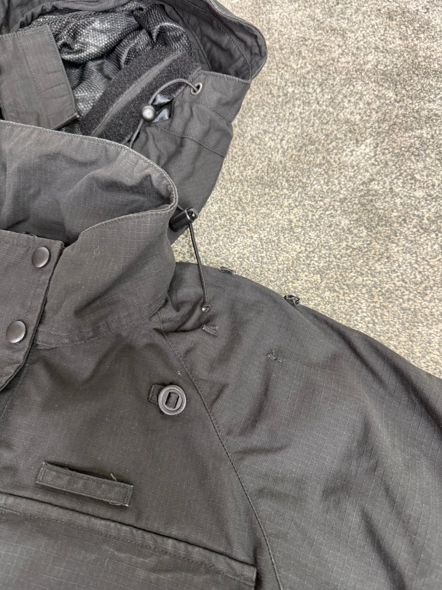 Arktis Avenger Jacket Smock B315 Ripstop Waterproof Black Ex Police Security