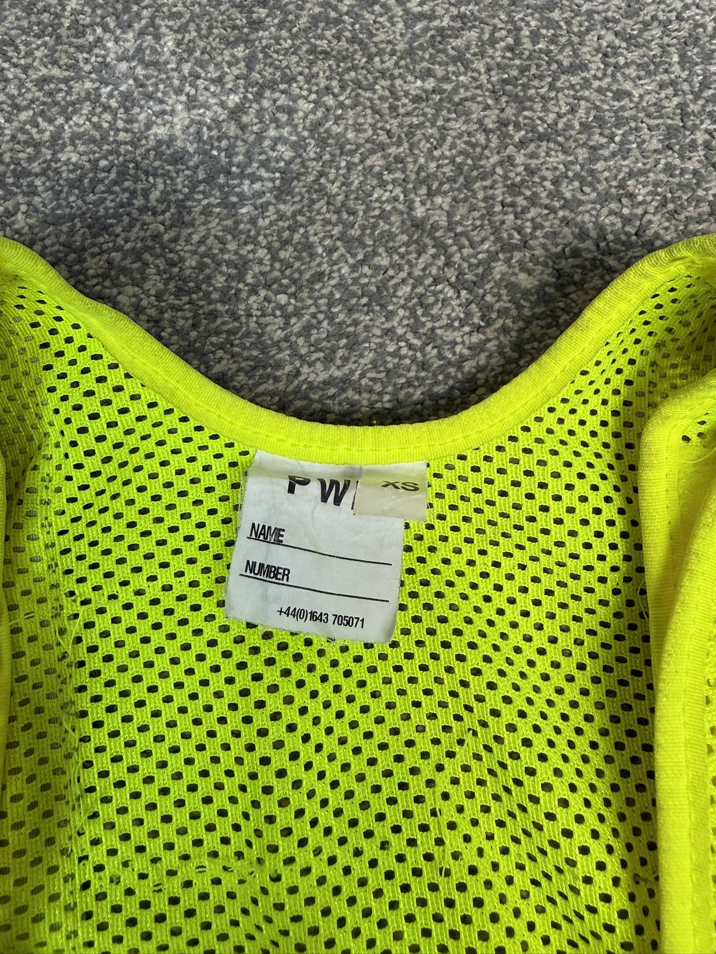 Ex Police PWL Hi-Vis Taser Utility Tactical Security Vest - X SMALL