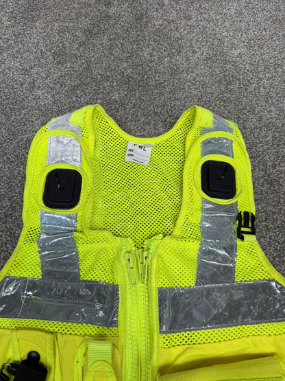 Ex Police PWL Hi-Vis Taser Utility Tactical Security Vest - X SMALL