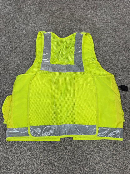 Ex Police PWL Hi-Vis Taser Utility Tactical Security Vest - X SMALL