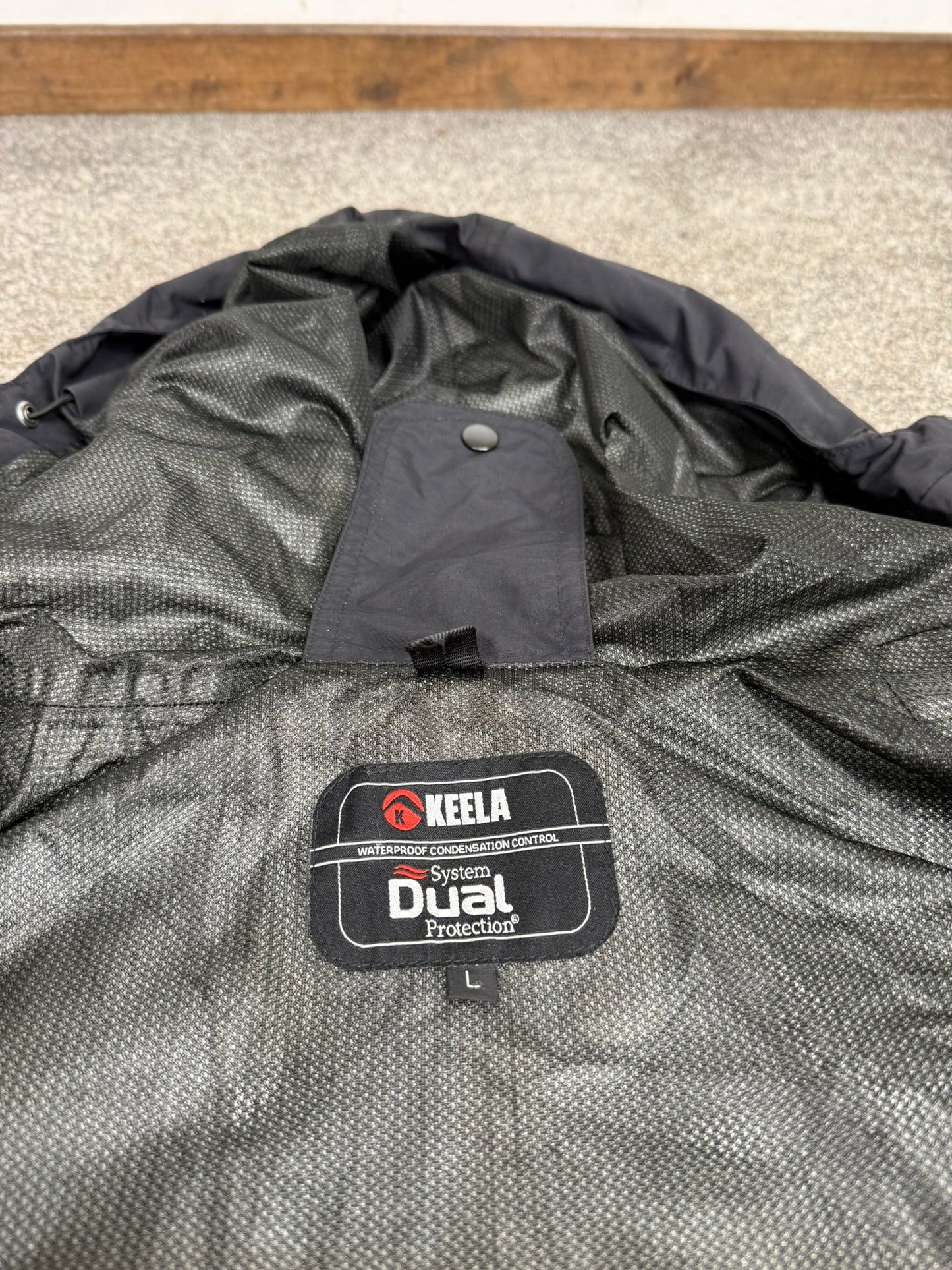Keela Munro Dual Protection Waterproof Jacket Ex Police Security Hiking Coat