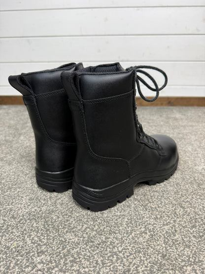 Ex Police Magnum Elite Shield Combat Boots VGC Black Leather UK 7 Security Work