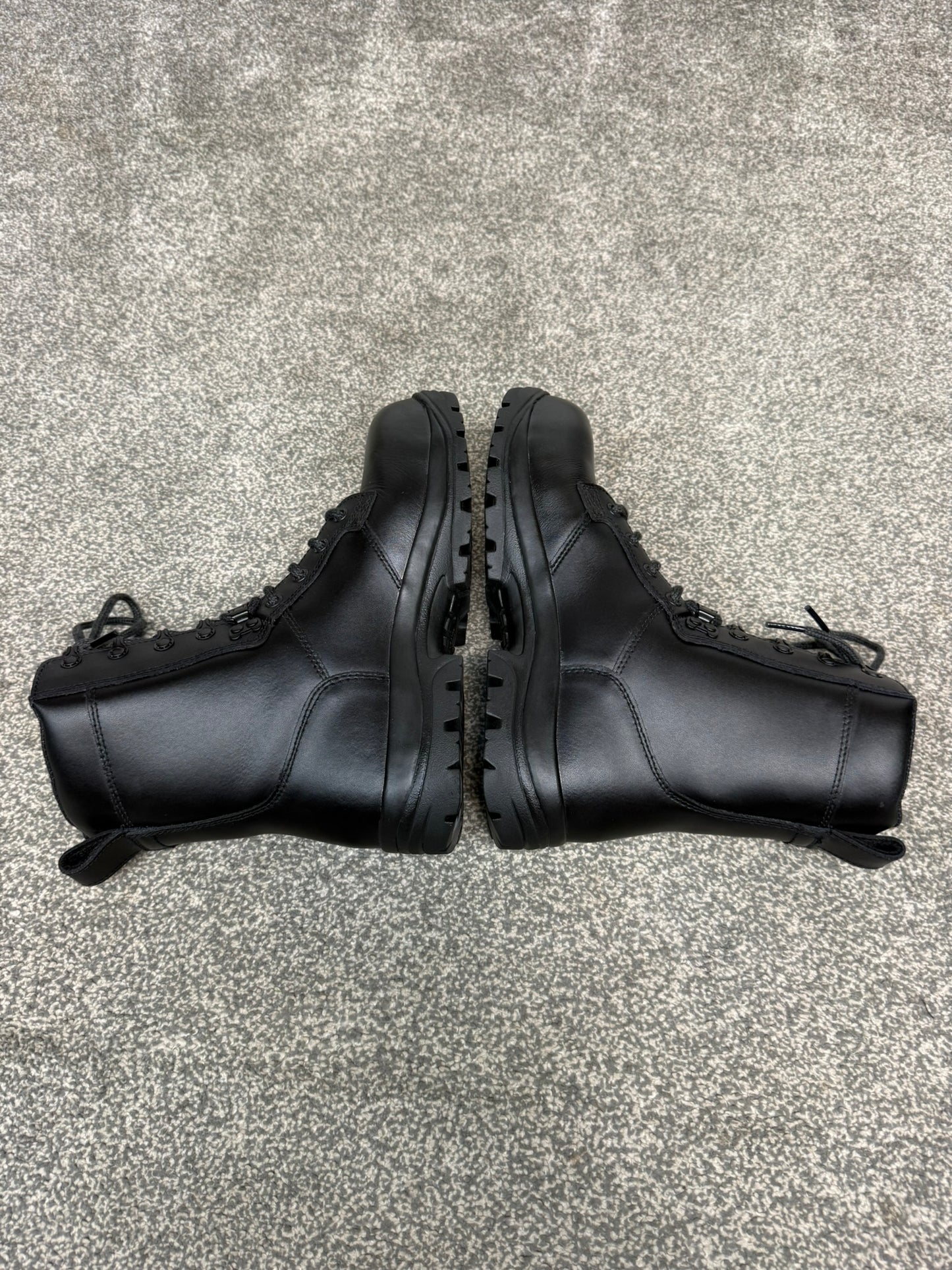 Ex Police Magnum Elite Shield Combat Boots VGC Black Leather UK 7 Security Work