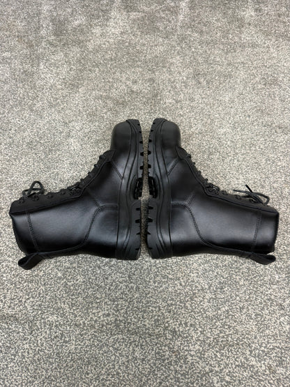 Ex Police Magnum Elite Shield Combat Boots VGC Black Leather UK 7 Security Work
