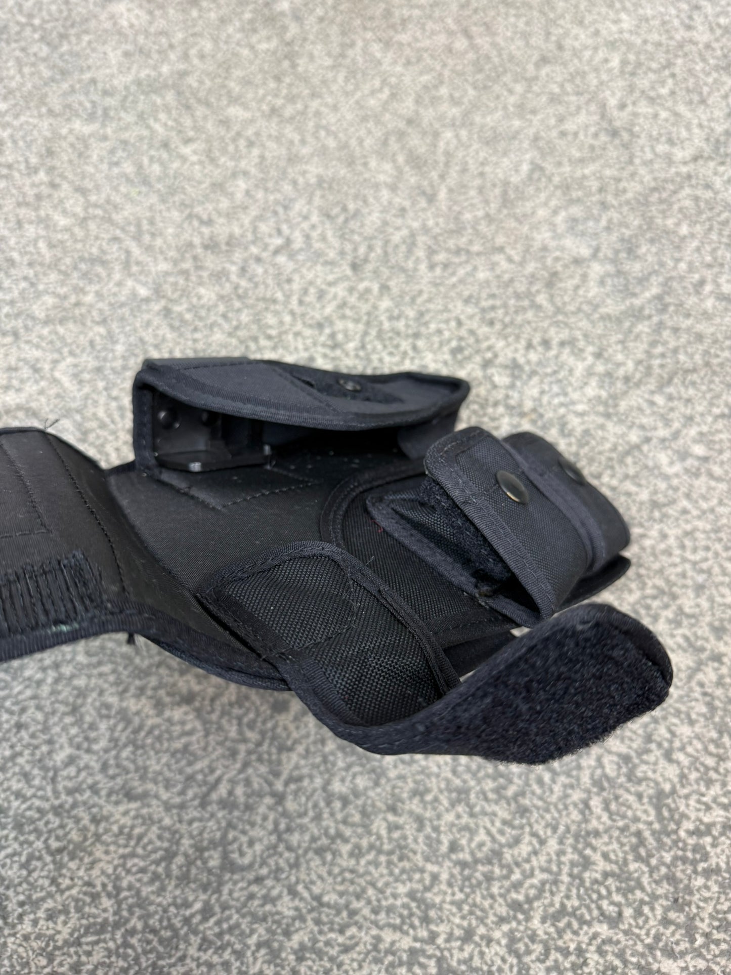 Ex Police Taser Firearms Vest Attachment Modular Panel Holster & Pouches