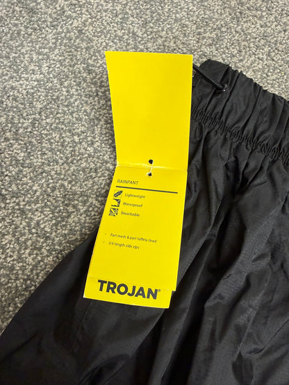 NEW Trojan Lightweight Waterproof Trousers Breathable Rain Over Trousers- MEDIUM