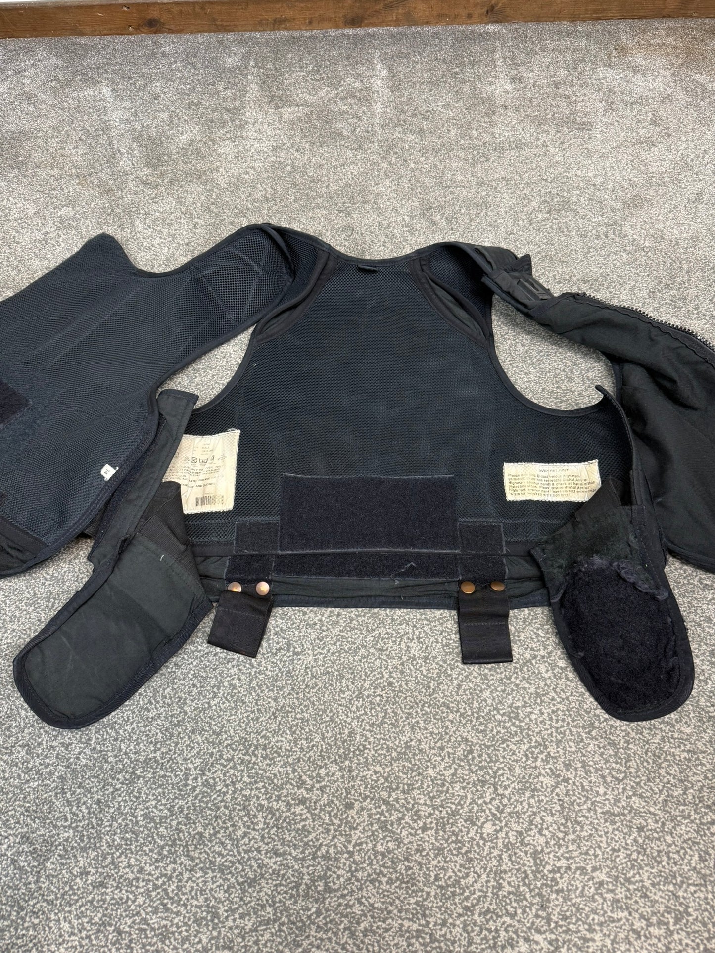 Ex Police Global Armour Body Armour Vest X LARGE Anti Stab & Ballistic HG1A / KR1 Security