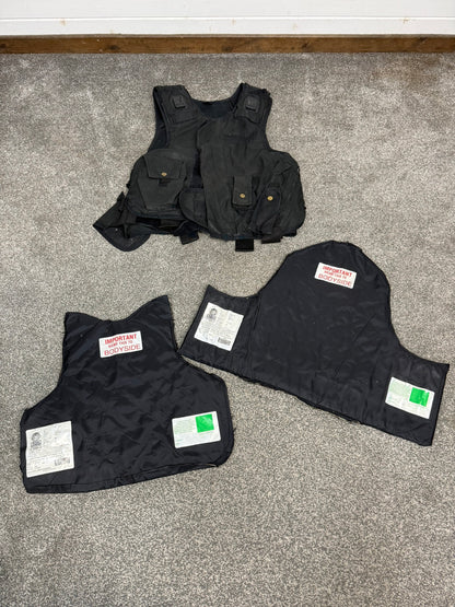 Ex Police Global Armour Body Armour Vest X LARGE Anti Stab & Ballistic HG1A / KR1 Security