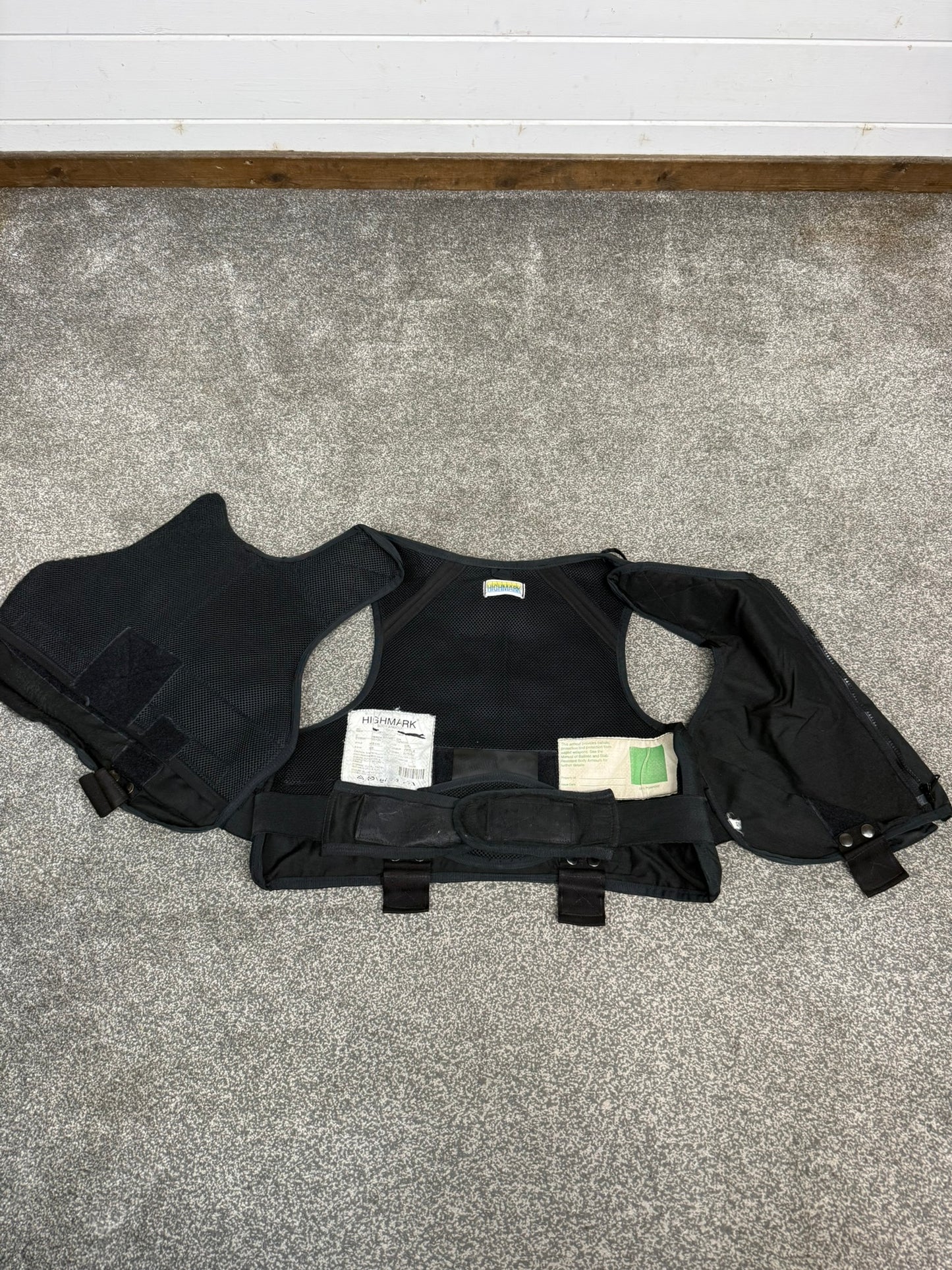 Ex Police Highmark Body Armour Vest Female LARGE Anti Stab & Ballistic HG1A / KR1 Security