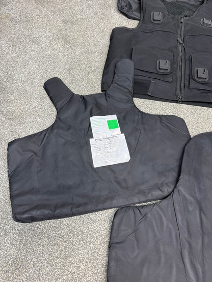 Ex Police Cooneen Body Armour Vest & Bag X LRG Anti Stab & Ballistic HG1A & KR1