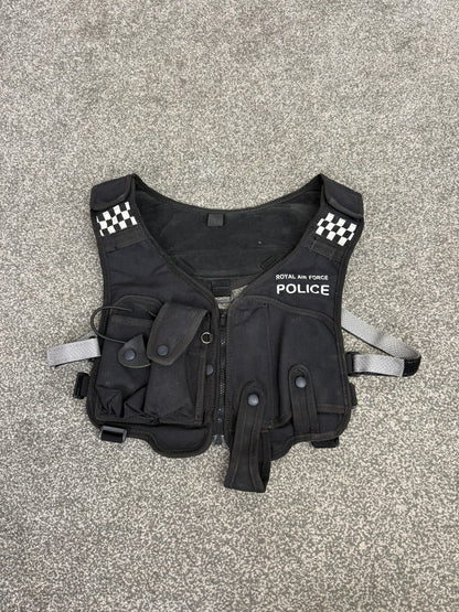 Royal Air Force RAF Police Equipment Tac Vest Film TV Uniform Display