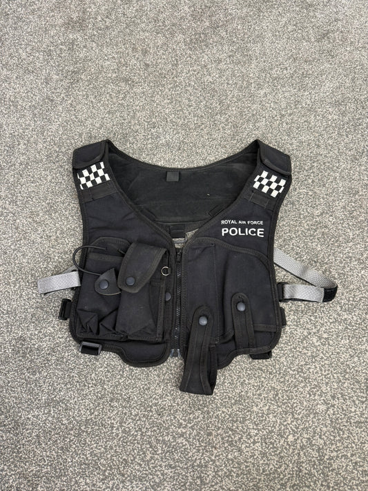 Royal Air Force RAF Police Equipment Tac Vest Film TV Uniform Display